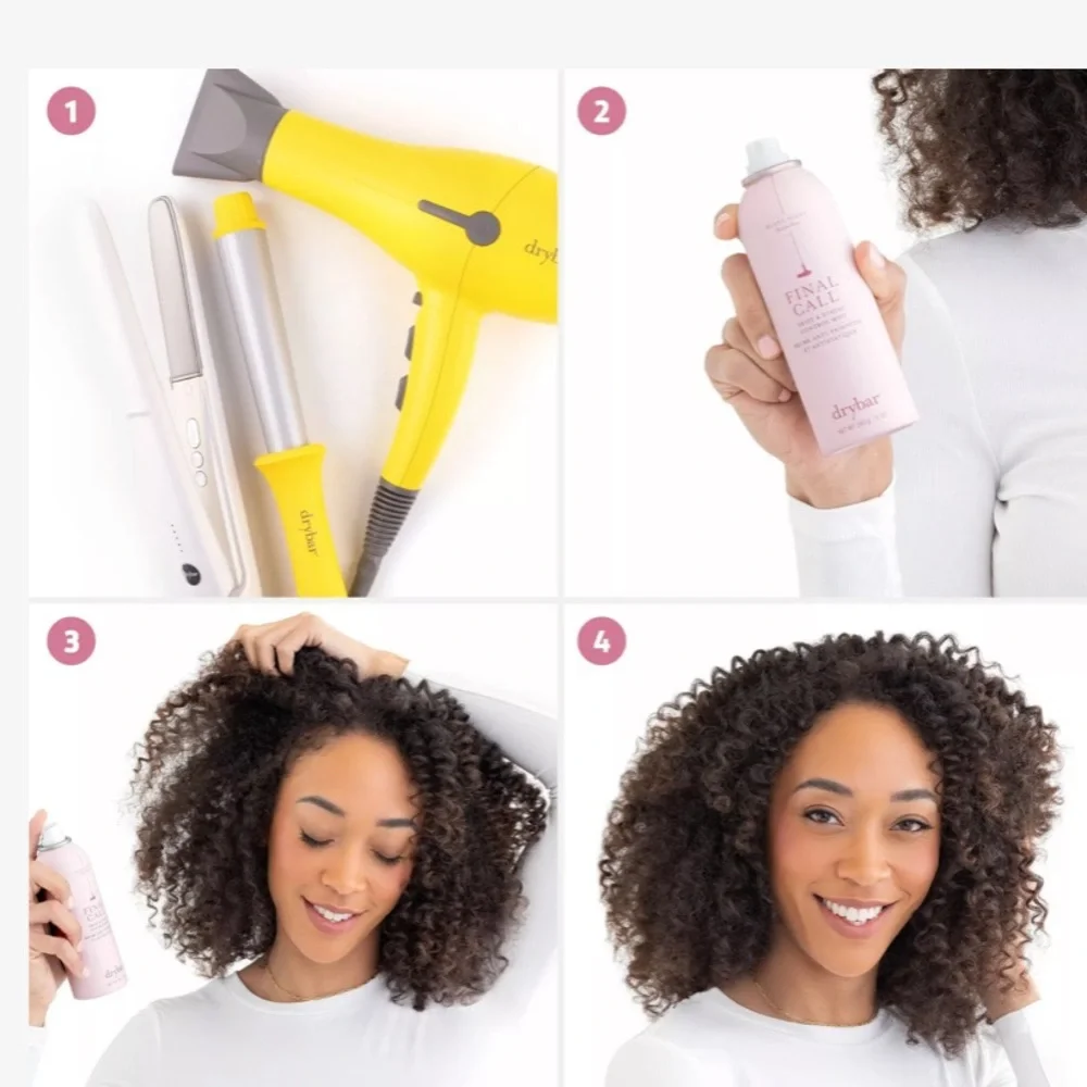 Drybar Final Call Frizz & Static Control Mist 72 hour save your blow out spray
